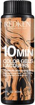 Permanent Dye Redken Color Gel Laquer Min 3 x 60 ml Nº 4NN (3 Units)