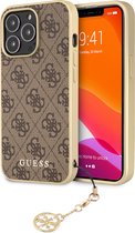 Guess 4G Charms Hard Case - Apple iPhone 13 Pro Max (6.7") - Bruin