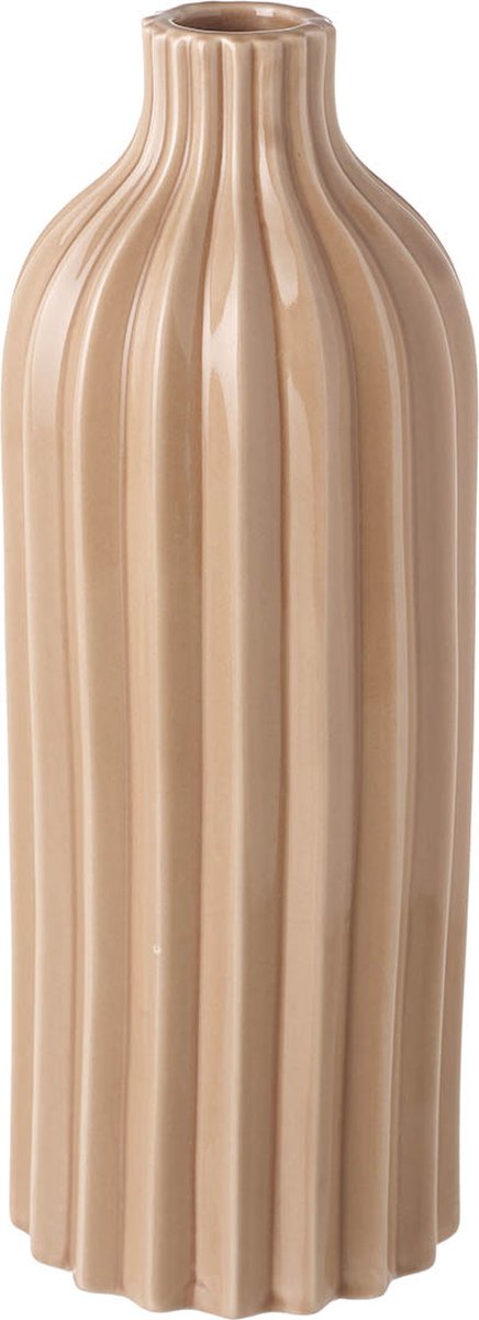 Light & Living Vaas Ø9x25 cm ZARA porselein perzik - Light & Living - Large