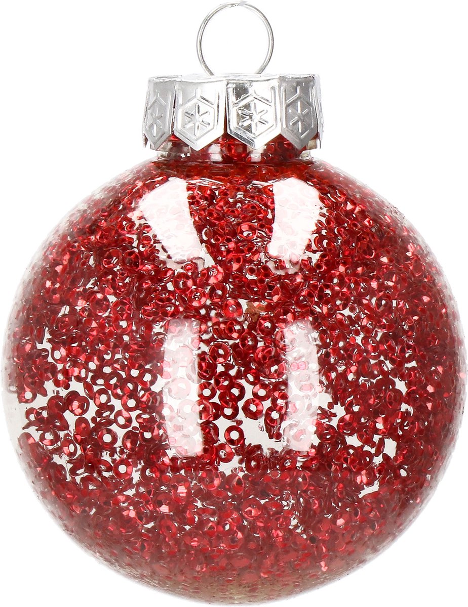 Mica Decorations Kerstballen onbreekbaar crème - 60 stuks (ø7 cm Mica Decorations Kerstballen onbreekbaar crème - 60 stuks (ø7 cm