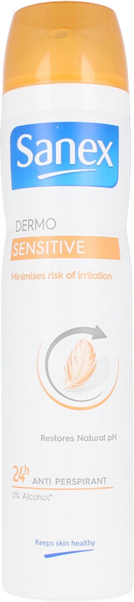 Sanex Deo Spray Dermo Sensitive - Voordeelverpakking 6 x 150 ml