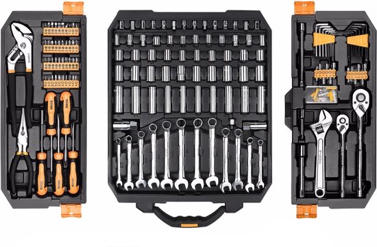 Polaza®️ Outils de réparation - Boîte à outils - 192 pièces - Ensemble  complet 