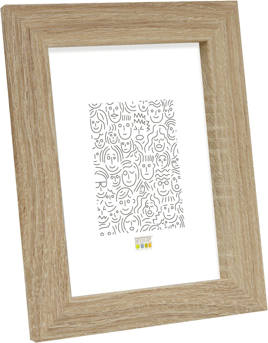 Deknudt Frames fotolijst S49BH1 - naturelle houtkleur - foto 20x25 cm