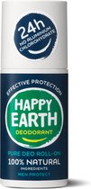 Happy Earth Pure Déodorant Roll-On Men Protect 75 ml - 100% naturel