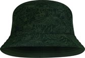BUFF® Trek Bucket Hat Checkboard Moss Green S/M - Zonnehoed