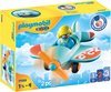 foto van PLAYMOBIL 1.2.3 Vliegtuig - 71159