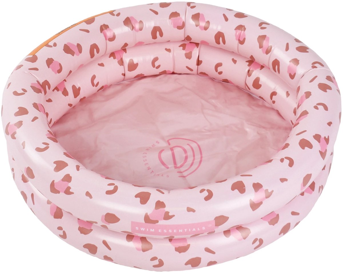 Swim Essentials Baby Zwembad Old Pink Panterprint 60 cm