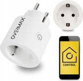 Overmax Flow Control - Prise - WiFi - Alexa/ Google Home - compteur de consommation
