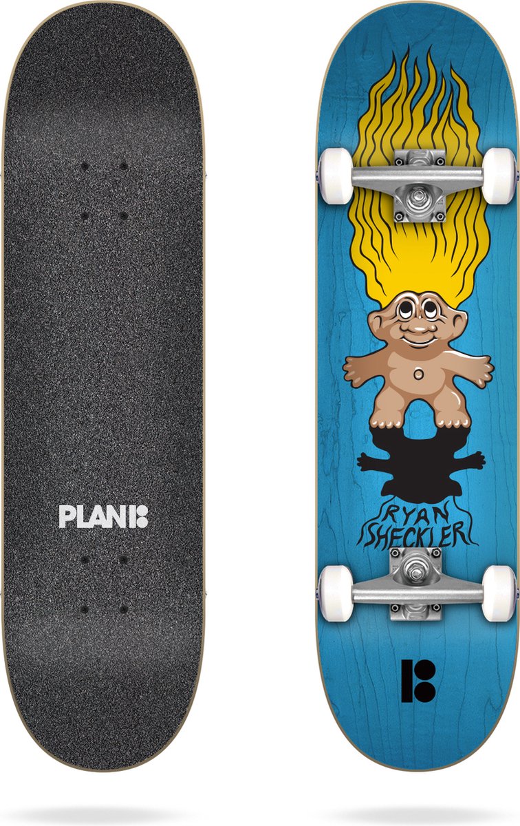 Plan B Sheckler Trolls 7.87 compleet skateboard
