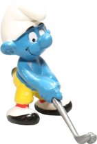 Schleich smurf - golf speler - De Smurfen - 5 cm