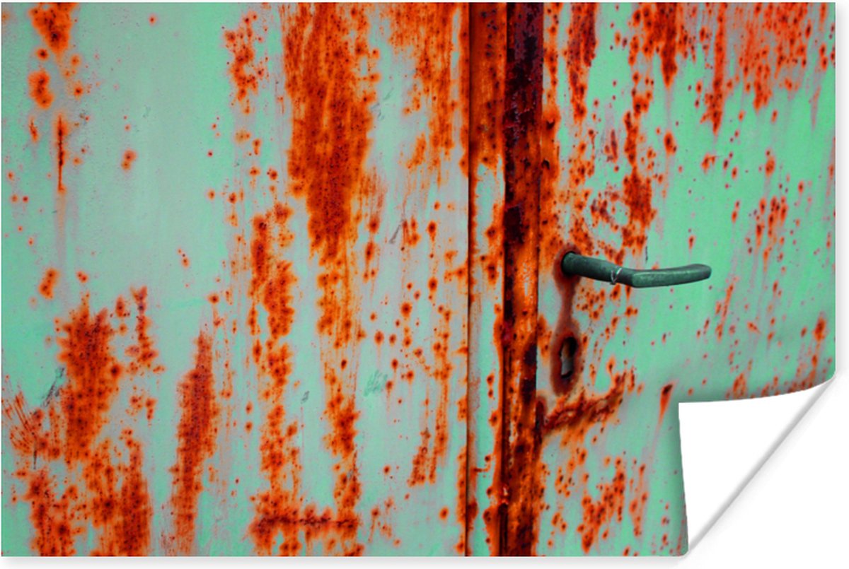 Poster Roest - IJzer - Industrieel - 30x20 cm