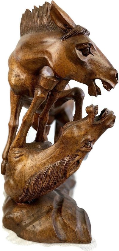 Sculpture sur bois indonésienne Original / sculpture sur bois bali / oeuvre  vintage à... | bol.com