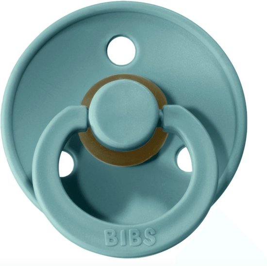 Bibs fopspenen maat 1 0-6 maanden| Set 4 stuks| Baby blue, Deep space, Petrol, Island sea + Monkiezz speenzakje van BIBS — afbeelding 3
