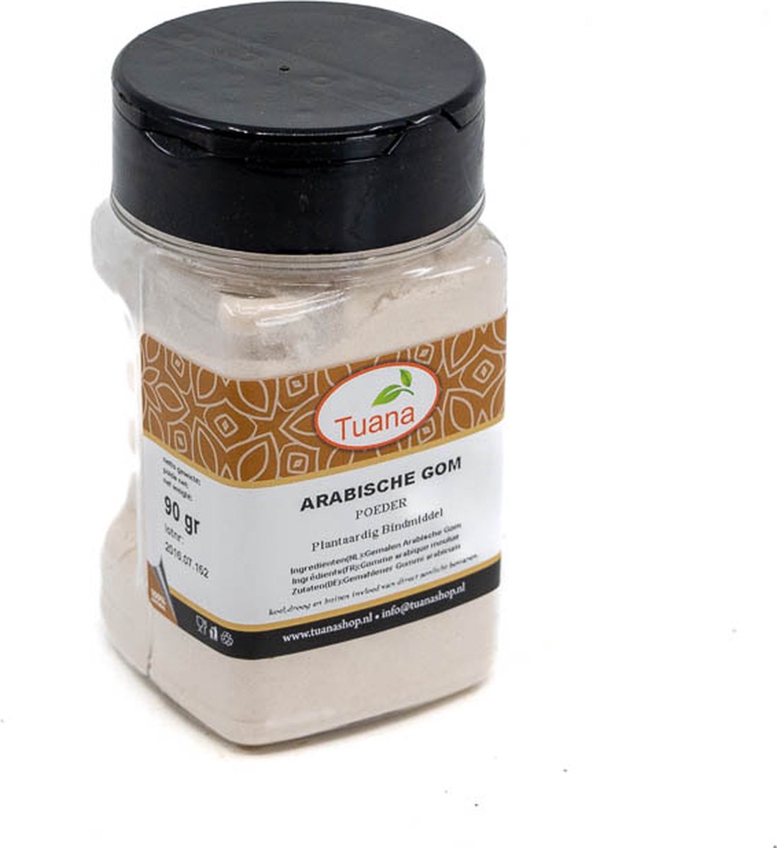 Goedkoopste Tuana Kruiden - Arabische Gom Poeder - Strooibus 30 Gram - Kruiden Zonder Zout - KP0014