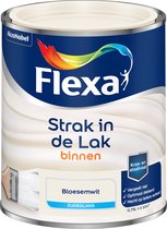 Flexa Strak in de Lak Watergedragen - Zijdeglans - Bloesemwit - 750 ml