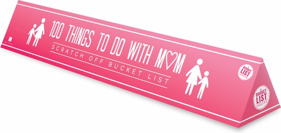 Gift Republic Bucketlist Scratch Poster - 100 dingen met Mama doen