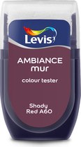 Levis Ambiance - Kleurtester - Mat - Shady Red A60 - 0.03L