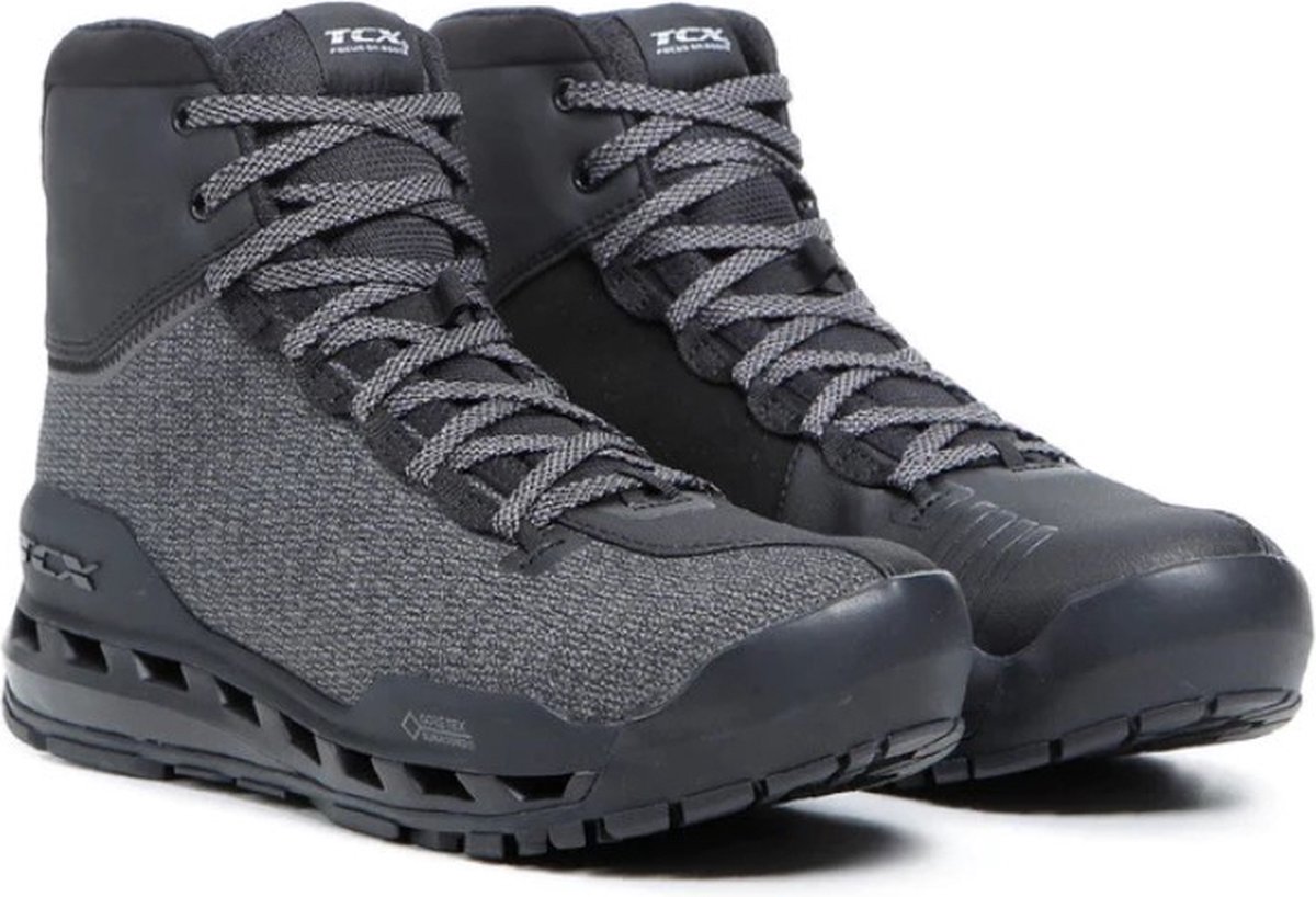 TCX Climatrek Surround GTX Zwart Grijs Motorschoenen - Laars