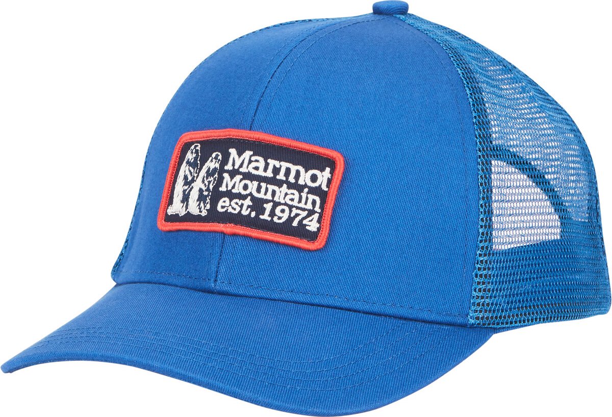 Marmot Retro Trucker Hat, blauw