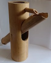 Bamboe Shishio Doshi Water tuimelaar, enkelvoudig 25cm