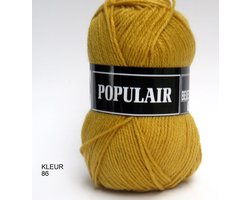BE-595086 - BREIGAREN "POPULAIR" KLEUR 86 - 100 % ACRYL - PER 10 BOLLEN