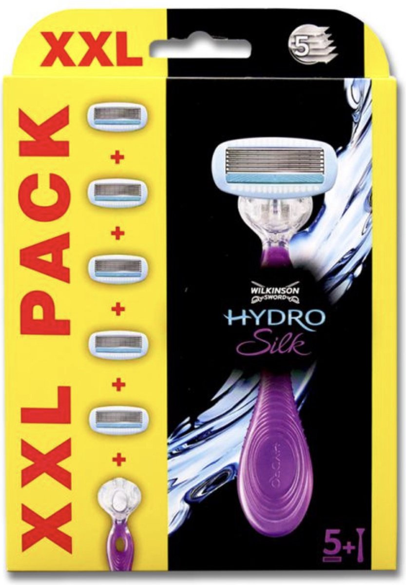 Wilkinson Sword - Hydro Silk - Lames de rasoir pour femmes - 5 lames |  bol.com