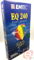 Emtec VHS Video Cassettes Extra Quality 240 min *2 Video cassette 2 stuk(s)