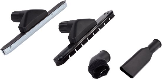 Powerplus elektrische stofzuiger nat-droog POWX325 - 2x1200W - 2 motoren - 2-in-1: zuig- & blaasfunctie - 60l tank - met 4 acc.