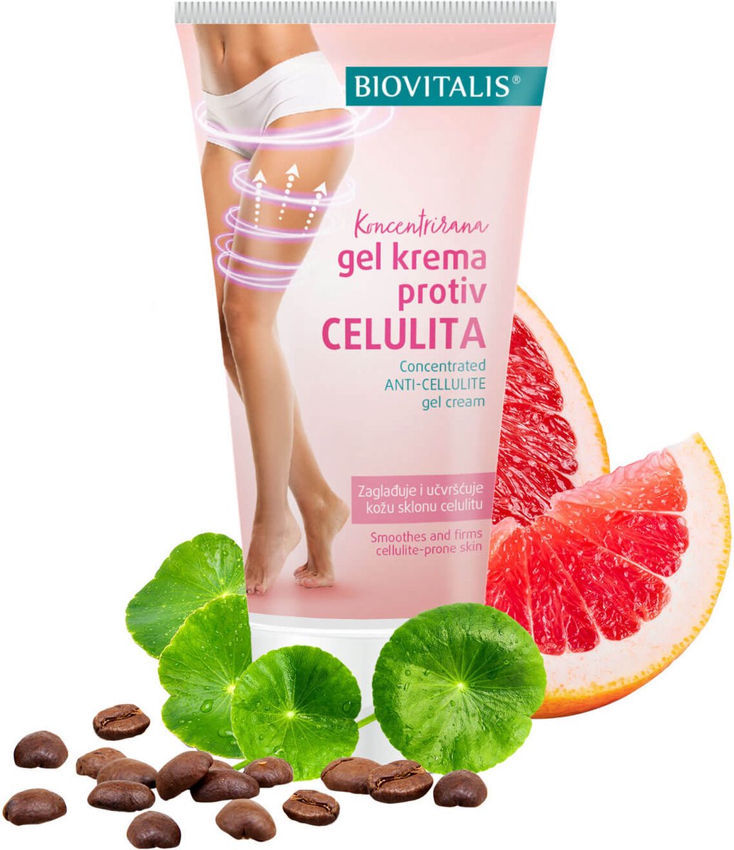 BIOVITALIS – Anti-Cellulitis Gelcrème - Anti-Cellulite Gel Cream - 150 ml