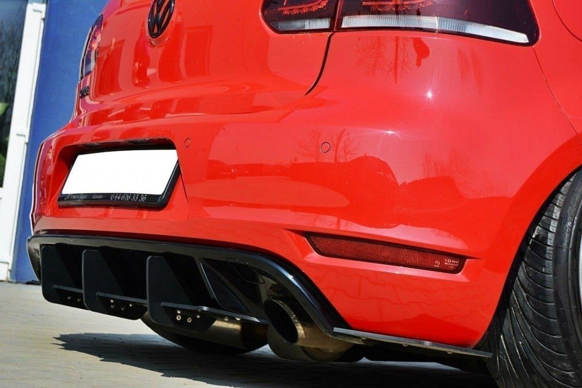 Add-on Diffuseur Maxton & Lames Arrière VW GOLF MK6 VI GTI/GTD