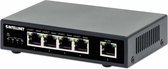 Intellinet 561839 commutateur réseau Gigabit Ethernet (10/100/1000) Connexion Ethernet, supportant l'alimentation via ce port (PoE) Noir