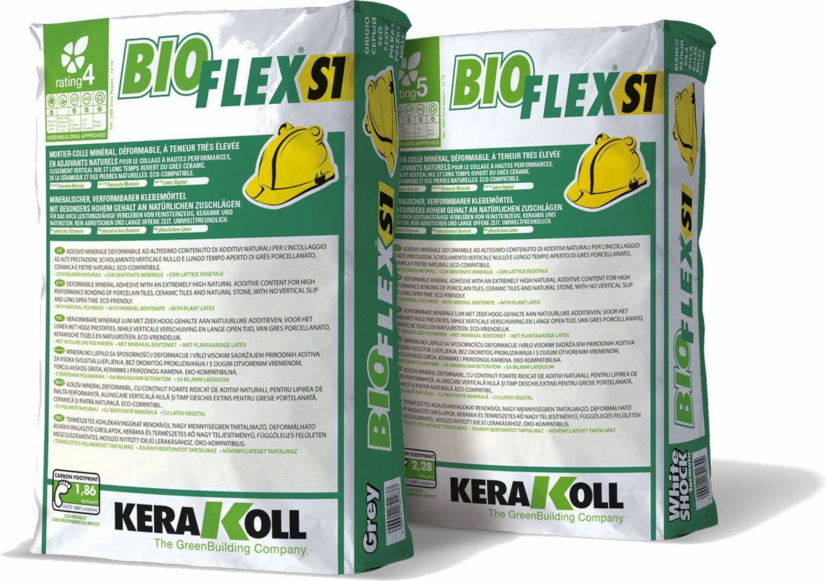 Kerakoll Bioflex S1 | Tegellijm 25 KG | Grijs