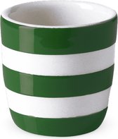 Cornishware Adder Green Egg Cup - Eierdopje - aardewerk - groen servies - strepen - eierdop