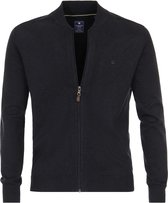 Gilet homme Redmond en coton - col montant - bleu (épaisseur moyenne)