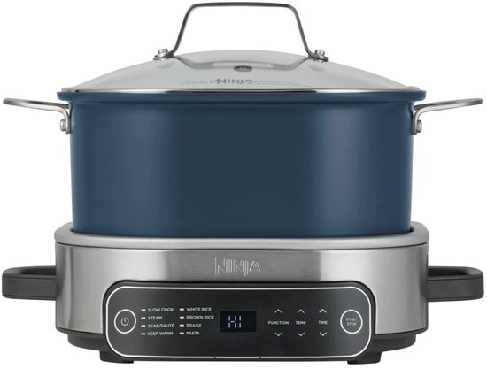 Ninja Foodi PossibleCooker 8-in-1 Slowcooker en Rijstkoker - 6 Liter - Warmhoudf...