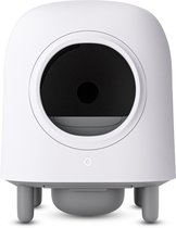 Bol.com Petree Cube Zelfreinigende Kattenbak - Automatische Kattenbak - Bedienen via de App - Inclusief kattenbakmat luchtverfri... aanbieding