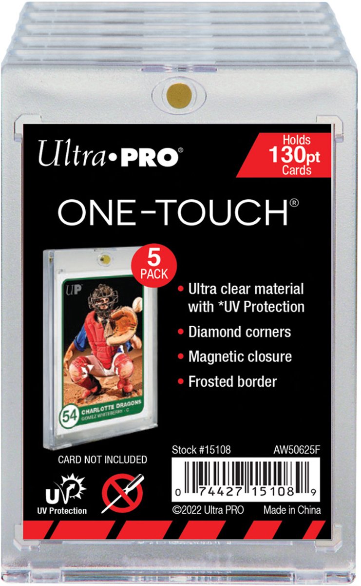 Ultra Pro - ONE-TOUCH 130PT UV Magnetische Houder (Set van 5)