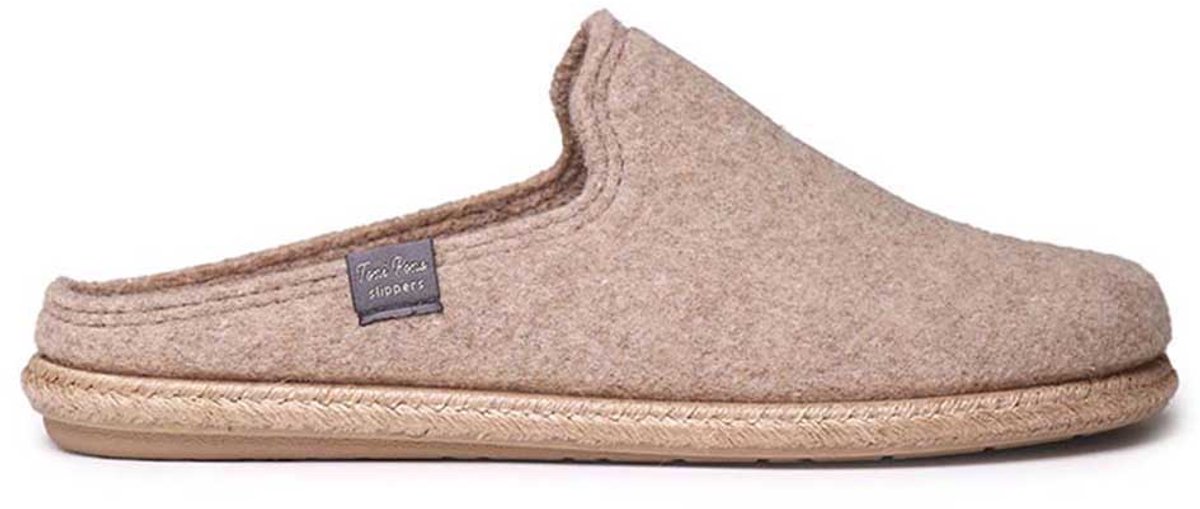 Herenslippers gemaakt van gerecyclede wol | TOMAS-RW