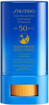 Shiseido Clear Suncare Stick Spf50+ - Zonnebrand - 20 g