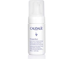 Caudalie Vinoperfect Micro-Peeling Mousse 100ml - zachte AHA peeling gezichtsscrub
