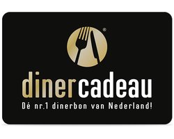 Diner Cadeau cadeaubon - 150 euro - Meer dan 3250 aangesloten restaurants