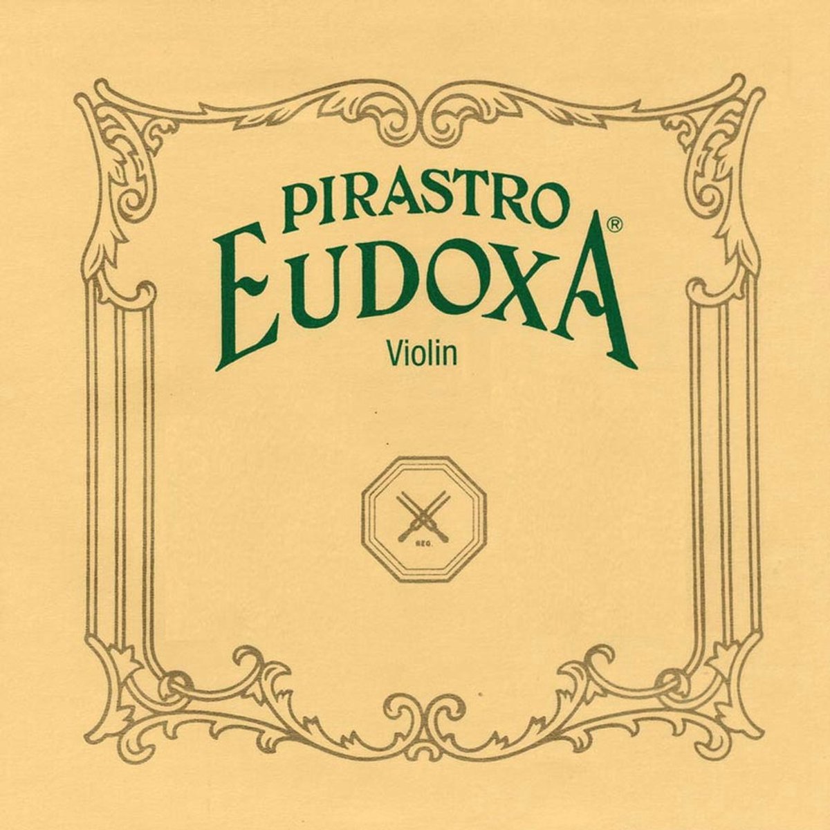 Pirastro P214241 violin string A-2 medium (13 3/4), gut core, aluminum