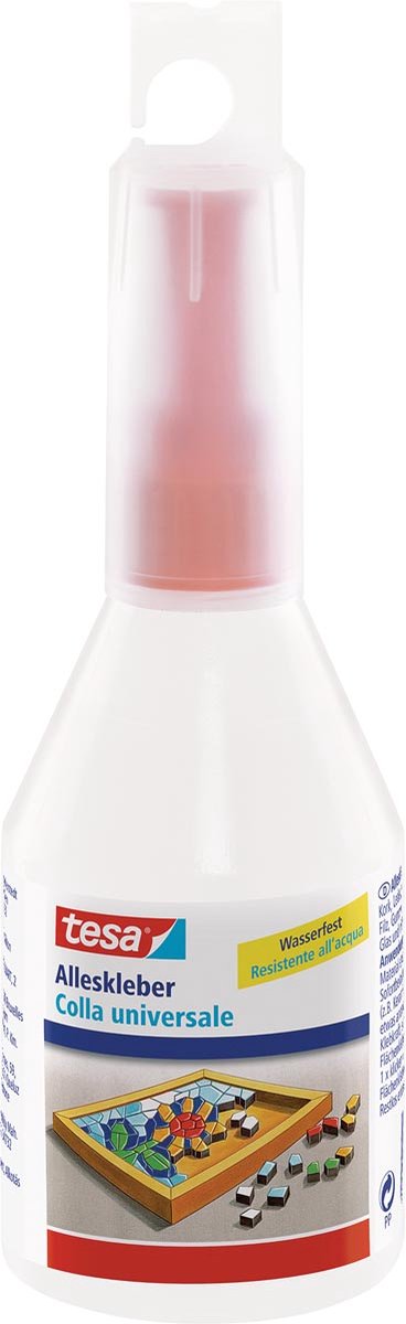 Tesa universele lijm, flacon van 90 g 10 stuks