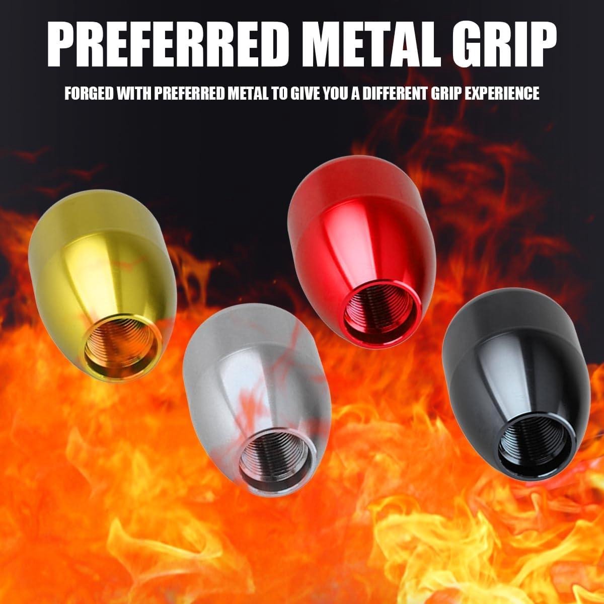 Universele adapter voor handmatige versnellingspook - aluminiumlegering - goudkleurig .