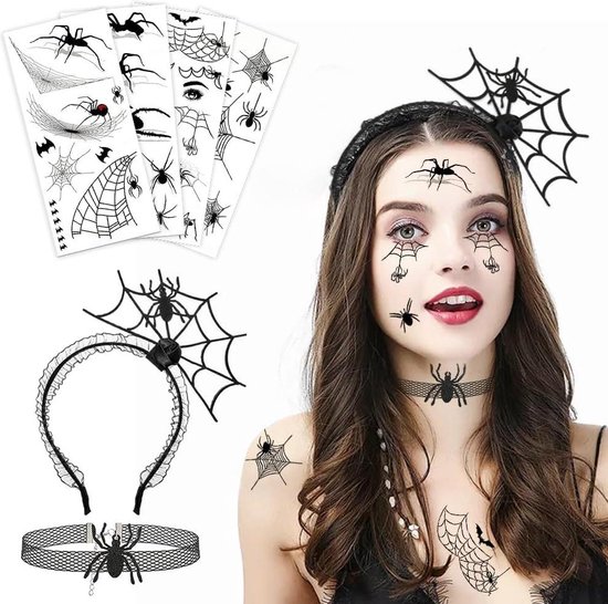 Halloween Haarband met Opgloeiende lampje | Inclusief Batterij Halloween Haarband met Opgloeiende lampje | Inclusief Batterij