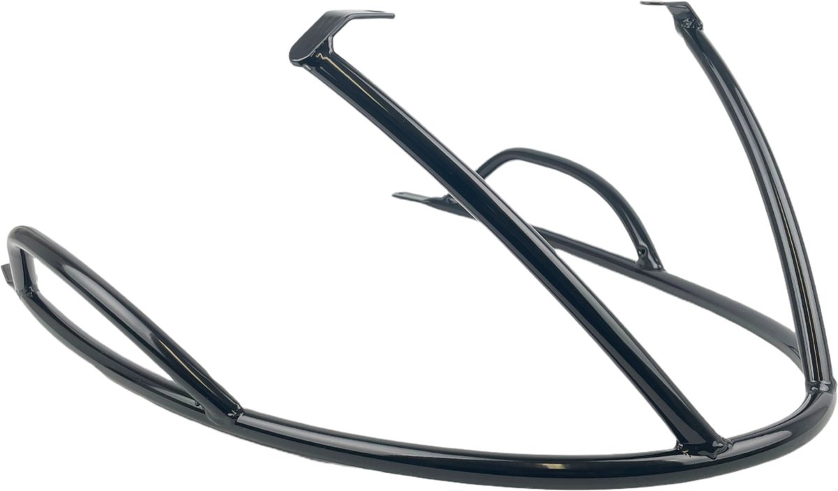 Achtervalbeugel Set Python Glans Zwart Piaggio Zip 2000 DMP (Made in EU)