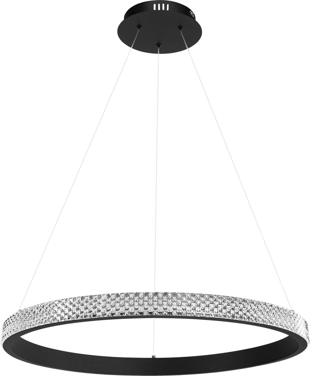 Toolight App1512-Cp Hanglamp Zwart 61X61X45Cm