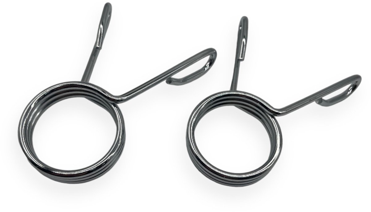 Padisport - Olympische sluiters - Veersluiters - Halterstangsluiters - 50mm - per paar