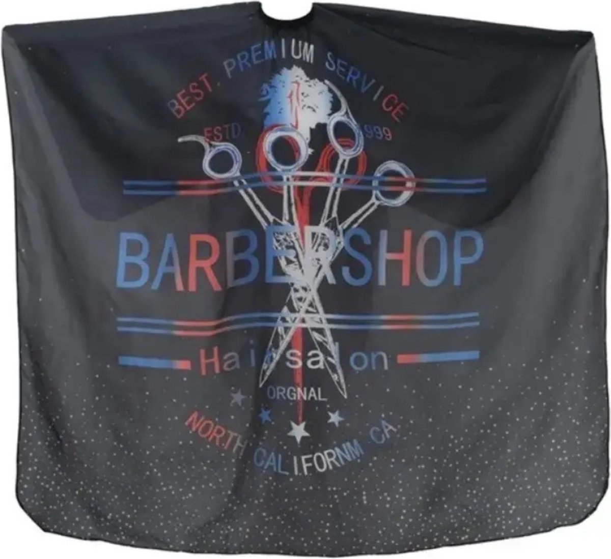 Nivard Baardschort - Beard Bib - Scheerschort - Baard Cape - Kappersmantel - Kapmantel - Schaar