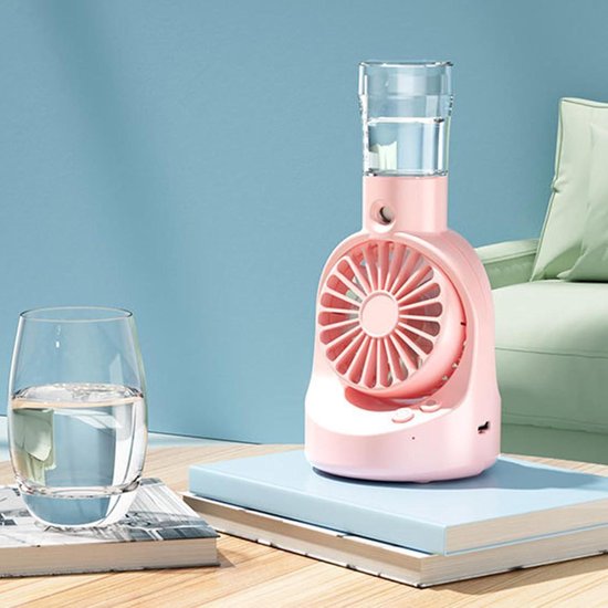 Ventilator oplaadbaar, draagbare handsfree koeling voor hangende persoonlijk gebruik, USB nekband koeling, 3 snelheidsverstelbare kleine ventilator, hoofdtelefoon ontwerp voor koken buiten